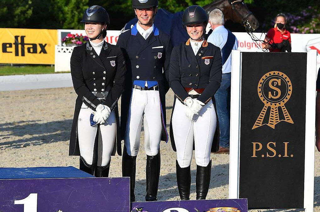 U.S. Young Rider Dressage Team Wins Bronze at CDIO-Y at Future Champions in Germany