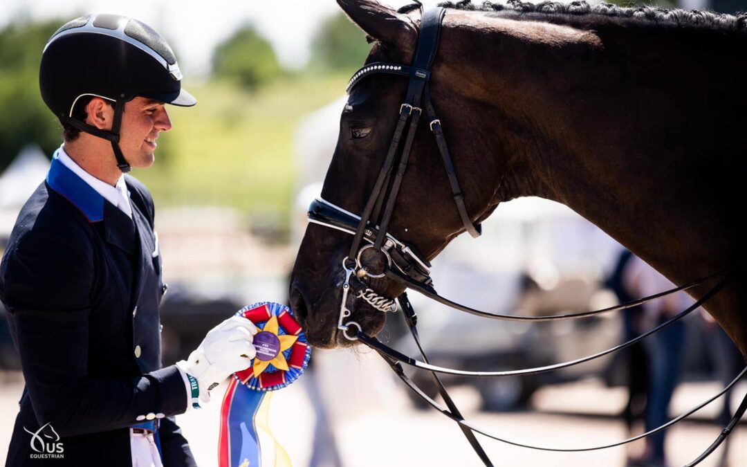 Simonson Becomes Double Gold Medalist After Victory in Young Rider Individual Championship at the 2021 FEI North American Youth Championships