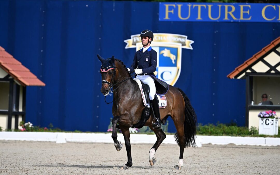 U.S. Young Rider Dressage Team Concludes European Tour with Hagen CDIOY