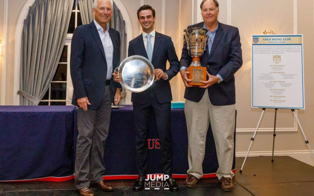 Young Dressage Star Christian Simonson Earns USET Foundation’s 2023 Lionel Guerrand-Hermès Trophy