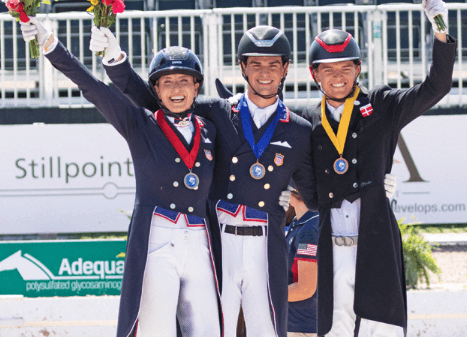 American Riders Take Top 2 Places in Inte. 1 Freestyle, Riders from Ecuador, 2 European Countries Take Medals in the Grand Prix Wrapping Up CDIO3* Nations Cup