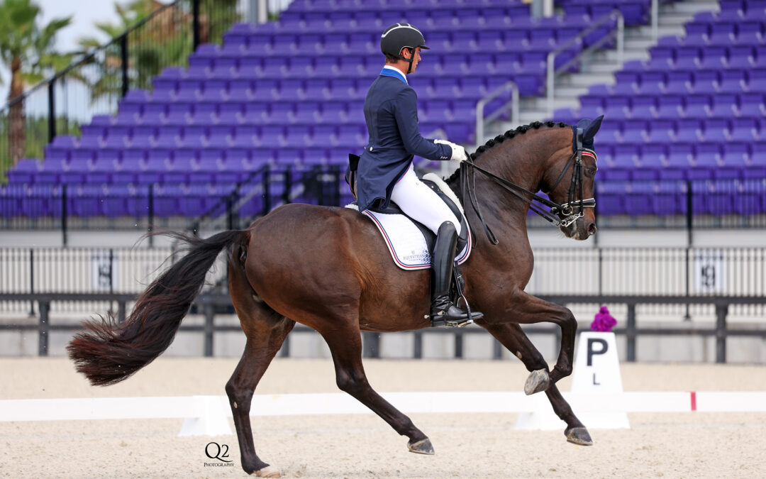 SIMONSON AND HOLZER VICTORIOUS IN LAST DAY OF WORLD EQUESTRIAN CENTER APRIL DRESSAGE CDI3*