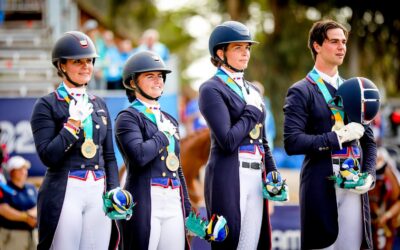 U.S. Dressage Team Tops Podium with Team Gold at Santiago 2023 Pan American Games